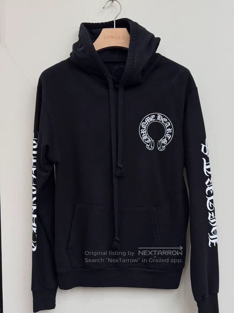 Chrome Hearts CHROME HEARTS Size S Black hooded sweater Size US S / EU 44-46 / 1 - 1 Thumbnail