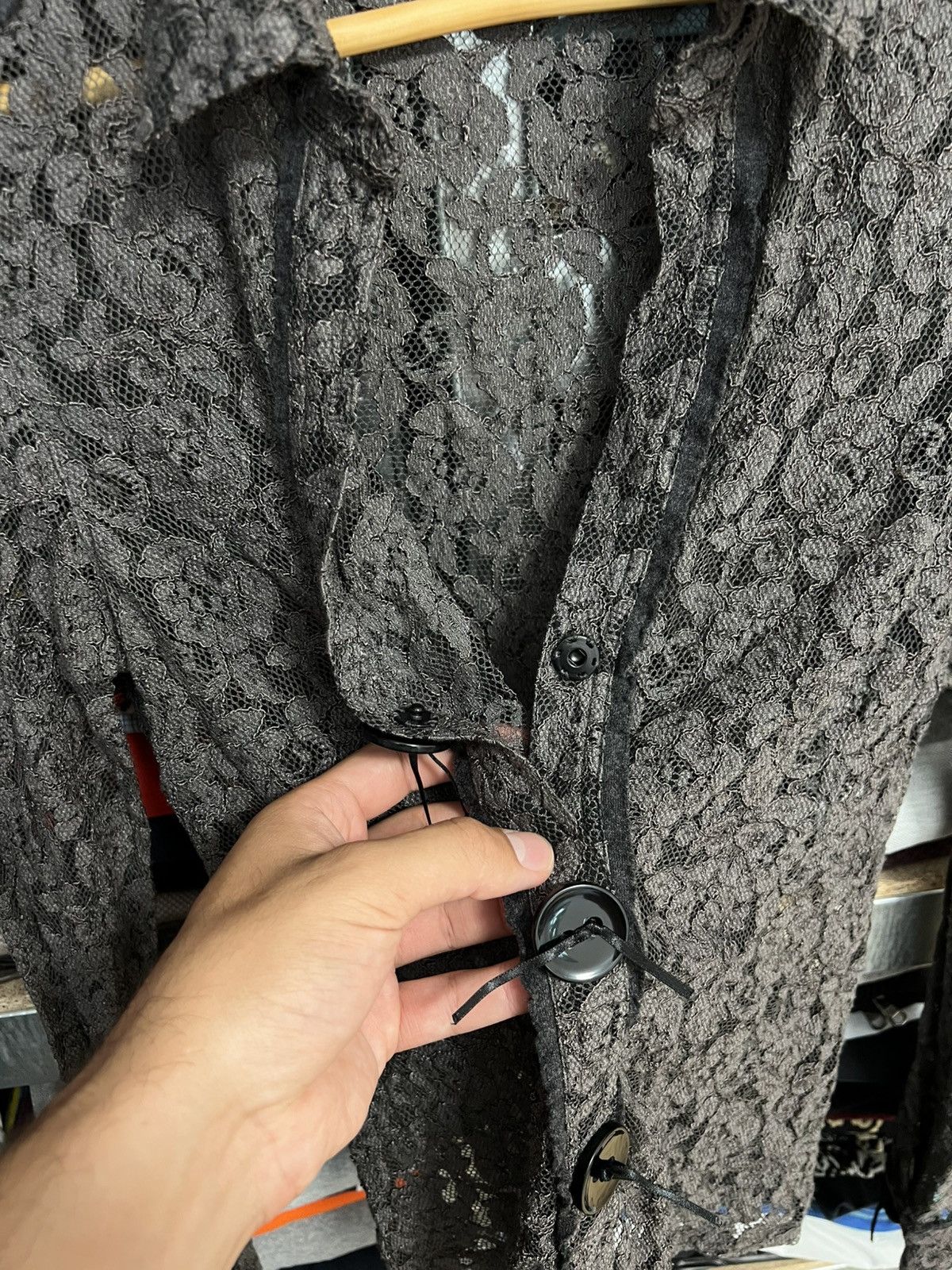Gerard Darel Gerard Darel Crochet Lace Blazer Cardigan Size 40 Sweater Size S / US 4 / IT 40 - 7 Thumbnail