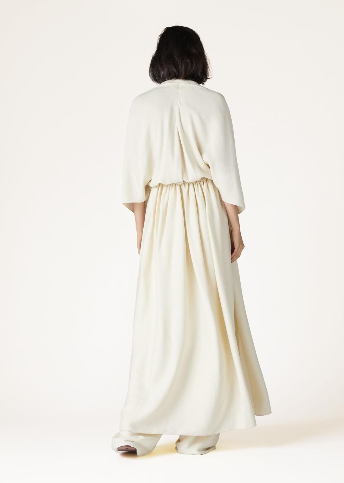 Loro Piana o1srvl11e0525 FAN8314 Dustin Coat in Cream Size XS / US 0-2 / IT 36-38 - 5 Thumbnail