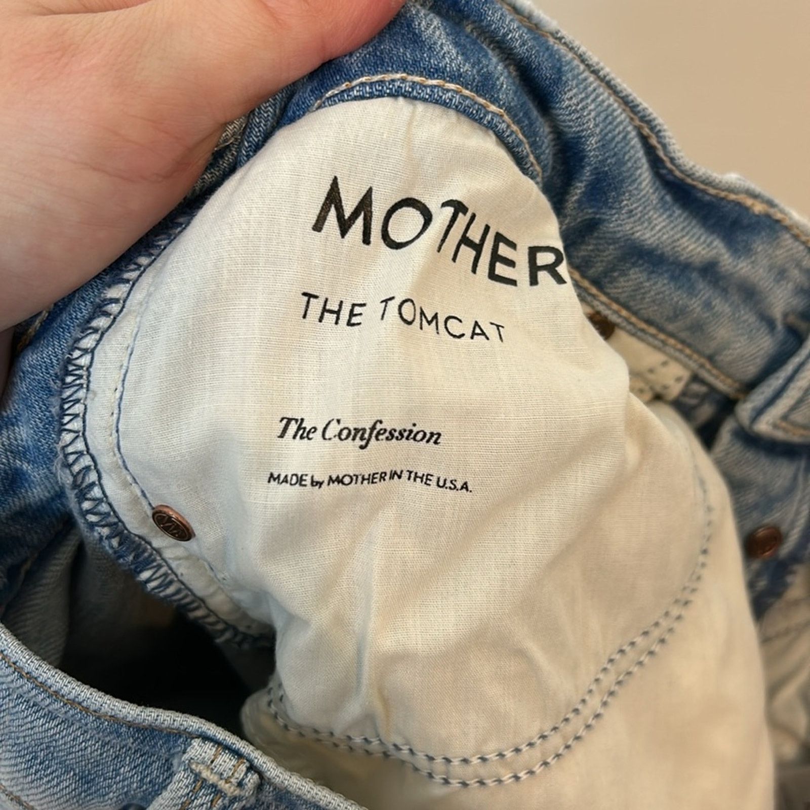 MOTHER Mother Superior The Tomcat Jeans Size 26" / US 2 / IT 38 - 9 Thumbnail