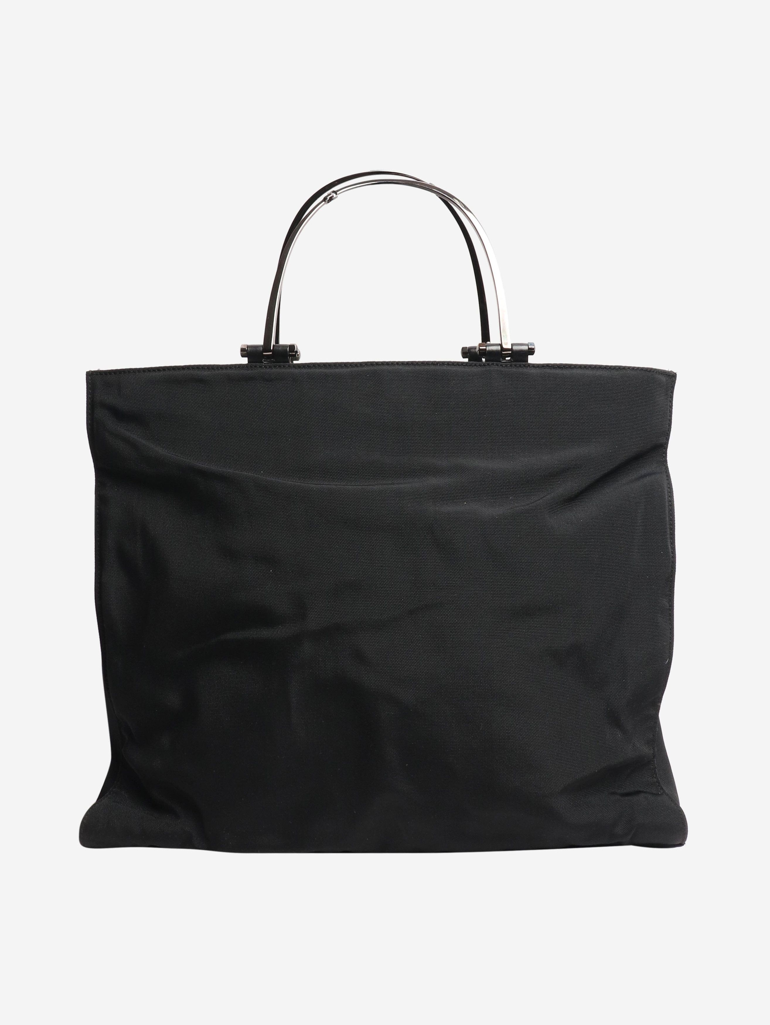 Gucci Black nylon 2way tote bag Size ONE SIZE - 1 Thumbnail
