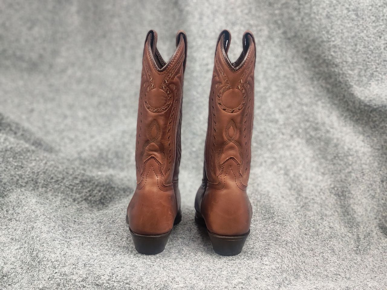 Sancho Boots Vintage 90's Joe Sanchez embroidered Western Cowboy Boots Size US 7 / IT 37 - 10 Thumbnail