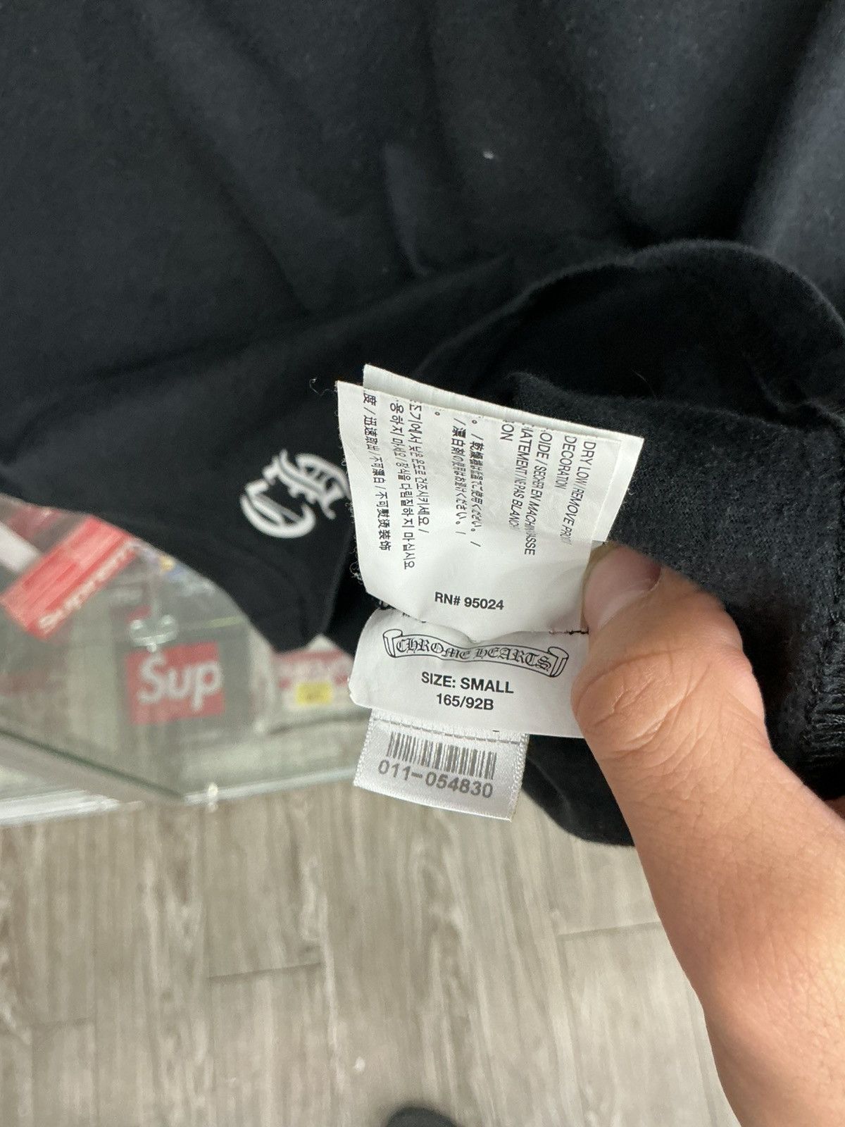 Chrome Hearts Chrome Hearts Plus Scroll Tee Size US S / EU 44-46 / 1 - 6 Thumbnail