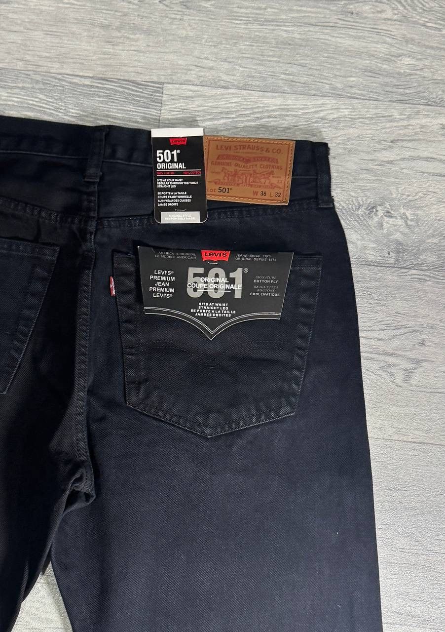 Levi's Levi’s 501 Jeans in Black W36 L32 Size US 36 / EU 52 - 5 Thumbnail