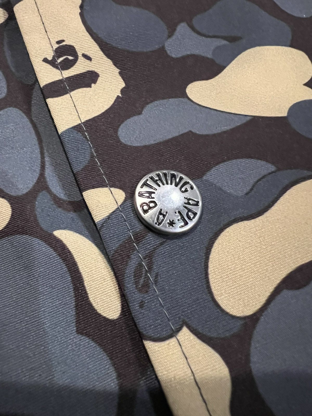 Bape A Bathing Ape Black 2024 NYC Madison Store Camo Coach Jacket Size US M / EU 48-50 / 2 - 5 Thumbnail