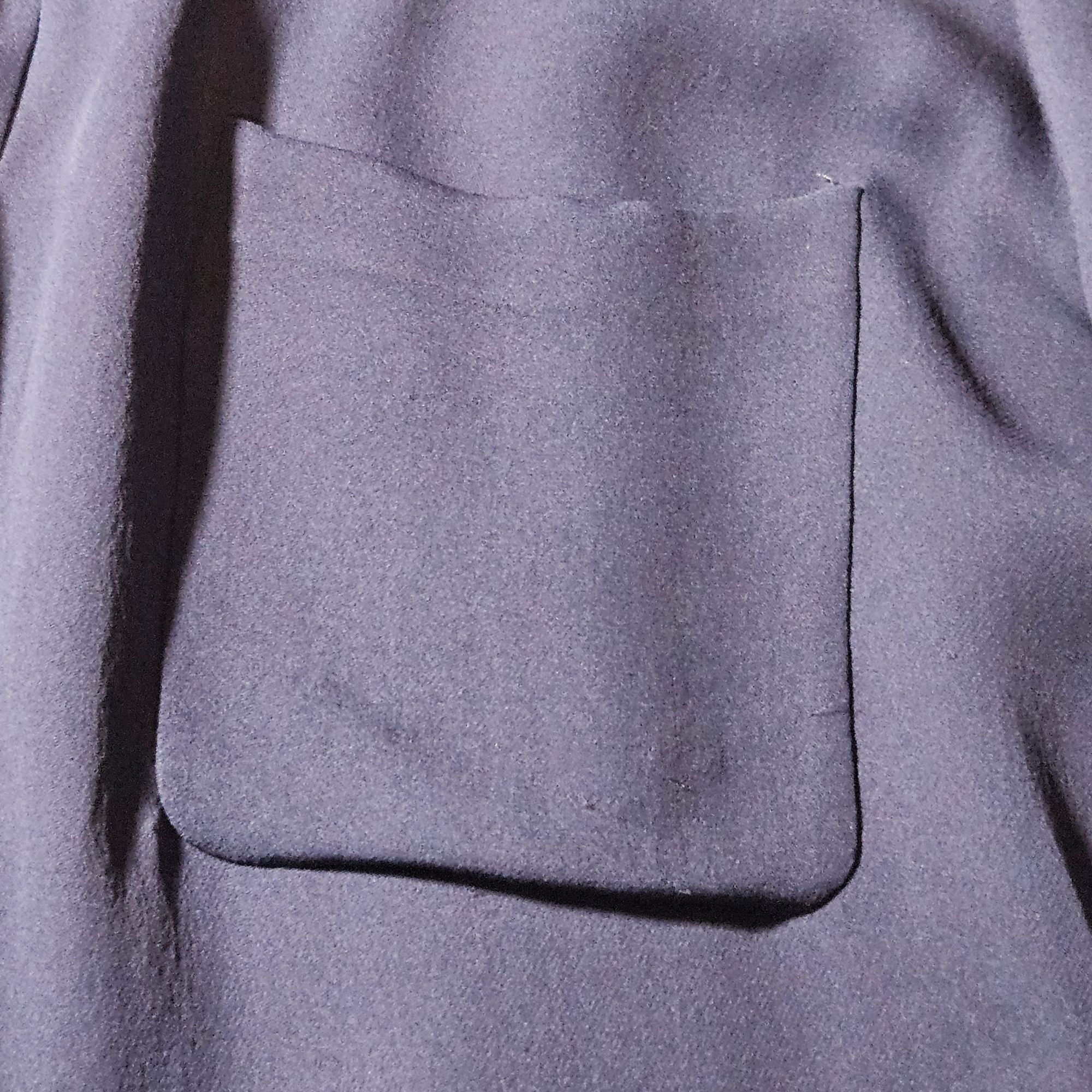 Diane von Furstenberg DVF Women 100% Silk Navy Blouse14 Long Sleeve Top Workwear Size XL / US 12-14 / IT 48-50 - 14 Thumbnail