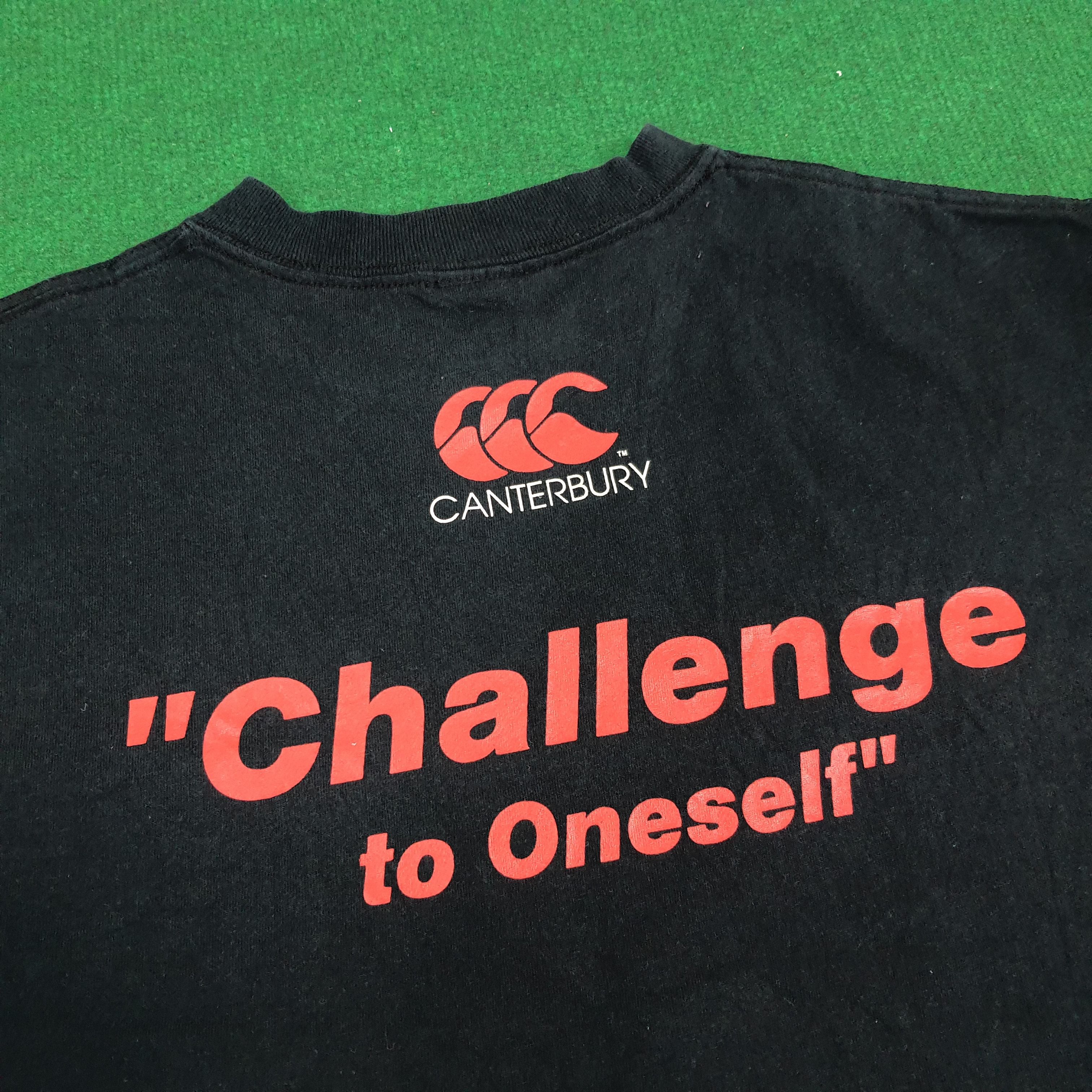 Canterbury of New Zealand × Vintage Vintage Canterbury Brave Lupus Rugby Football Club Tshirt Size US M / EU 48-50 / 2 - 4 Thumbnail