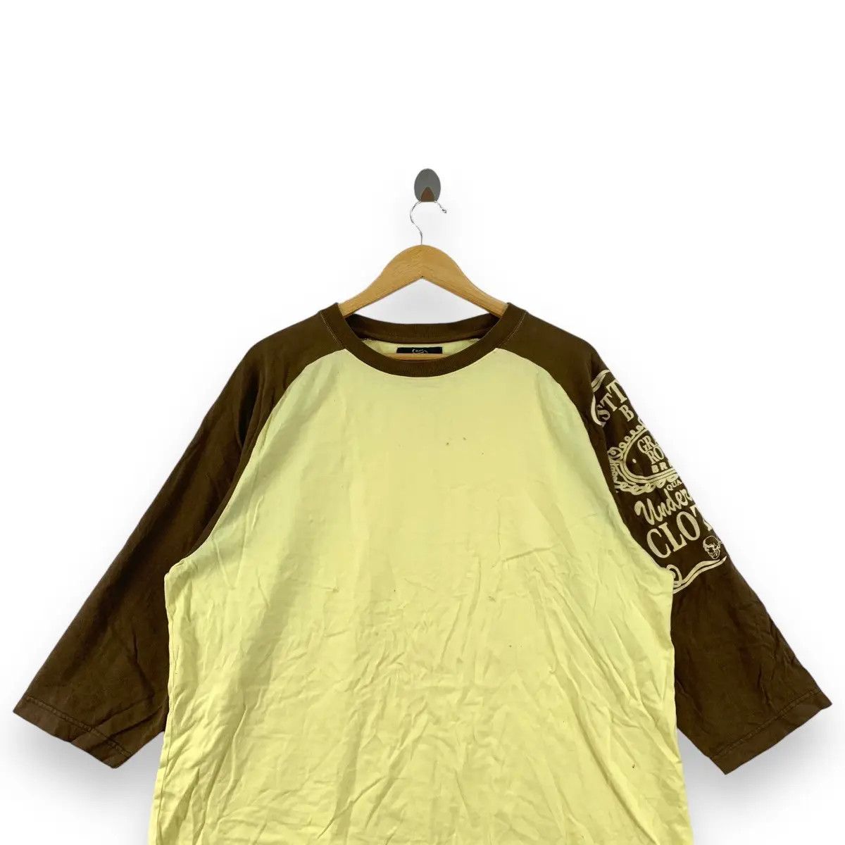 Vintage EAST TWENTY BOX Anti Design Japan Designer Tee Shirt Size US XXL / EU 58 / 5 - 2 Thumbnail