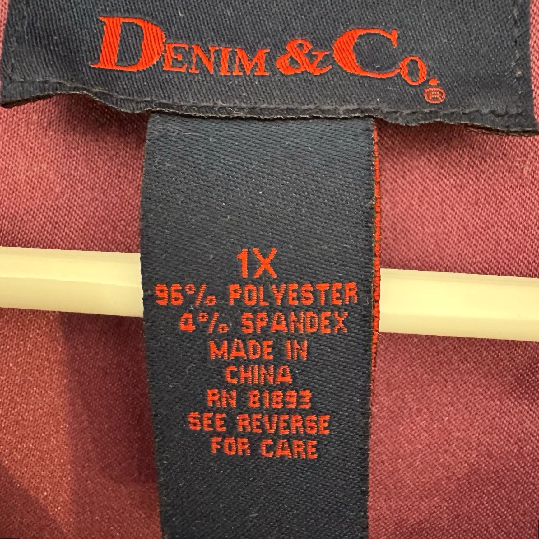 Denim & Co. VINTAGE Denim & Co Velour Button Up Shirt 1X Plus Purple Long Sleeve Collared Pocket 90s Gothic Retro Whimsigoth Womens Size XL / US 12-14 / IT 48-50 - 4 Thumbnail