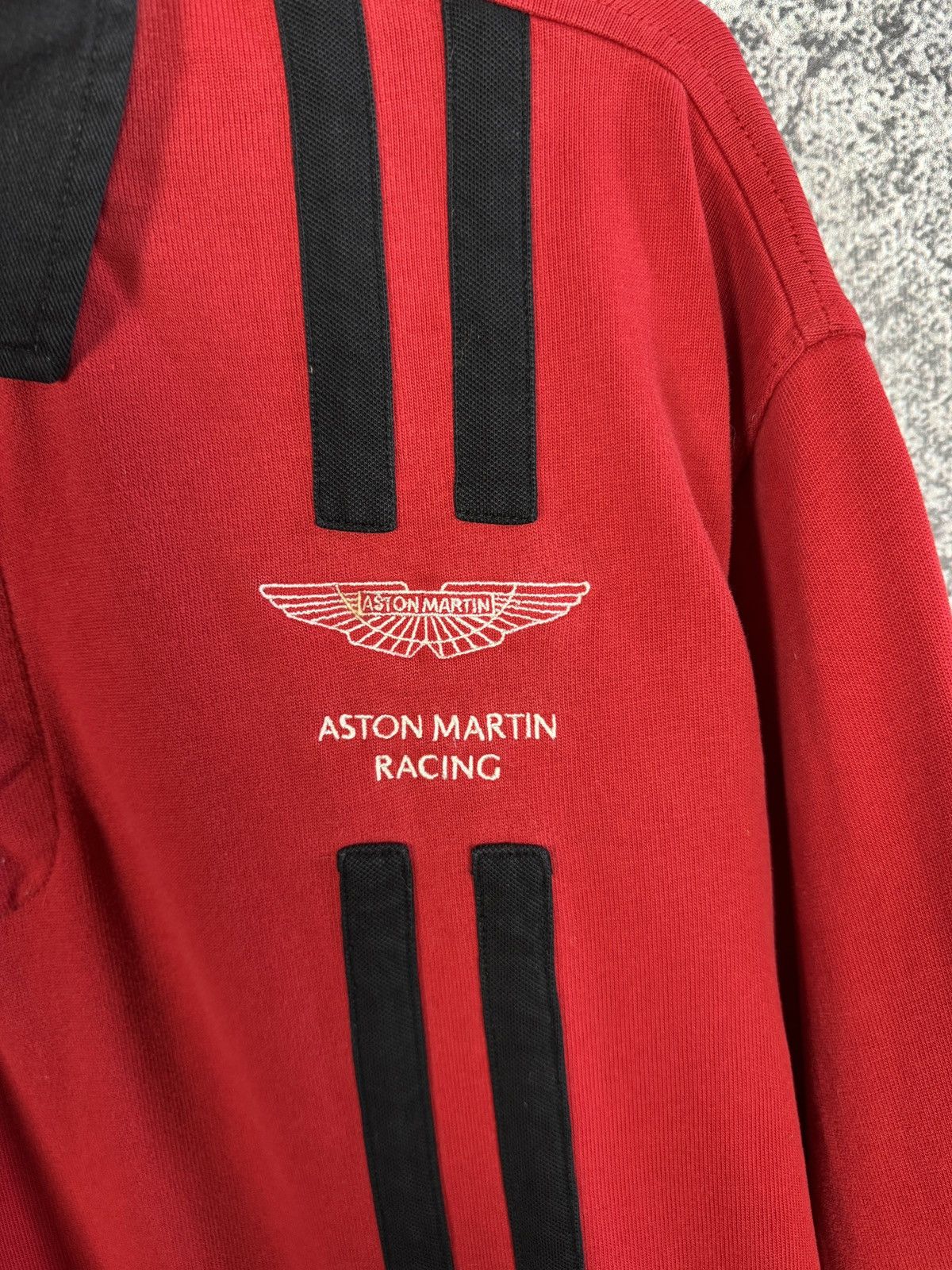 Hackett Men’s Aston Martin Racing Rugby Shirt Hackett GB Size 1XL Size US XL / EU 56 / 4 - 7 Thumbnail