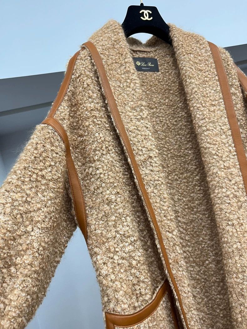 Loro Piana LORO PIANA Medium and long length cashmere blended horseha Size M / US 6-8 / IT 42-44 - 2 Thumbnail