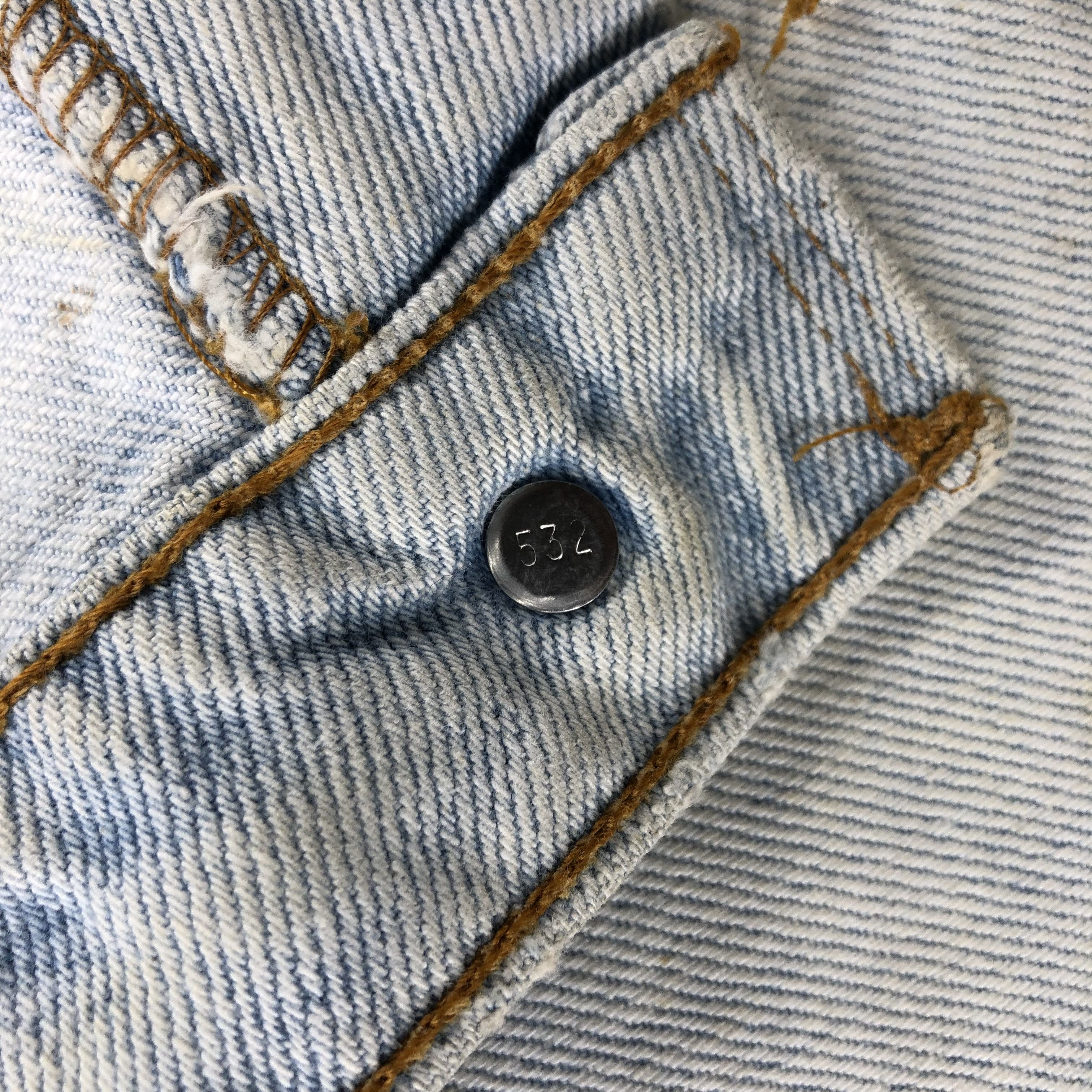 Levi's × Vintage Vintage 90s Light Wash Levis 550 Jeans-JM2171 Size US 34 / EU 50 - 15 Thumbnail