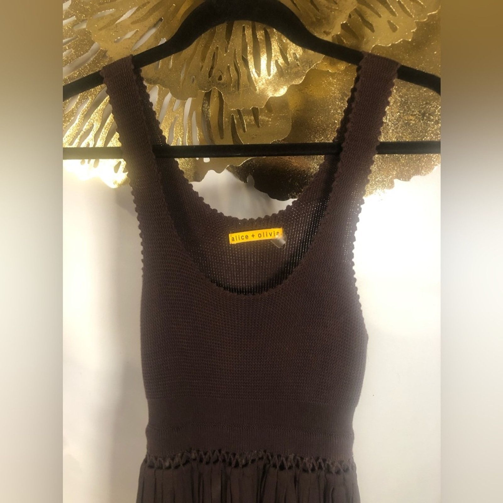 Alice + Olivia alice+olivia dress knit top silk bottom Size S / US 4 / IT 40 - 3 Thumbnail
