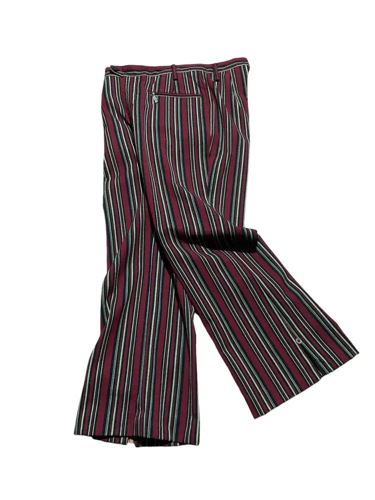 Marithe + Francois Girbaud Vintage Marithe Francois Girbaud striped flare pants Size 30" / US 8 / IT 44 - 13 Thumbnail