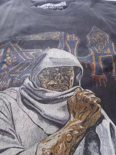 Japanese Brand × Vintage Death Leprosy Graphic Printed Cotton Tshirt Size US L / EU 52-54 / 3 - 8 Thumbnail