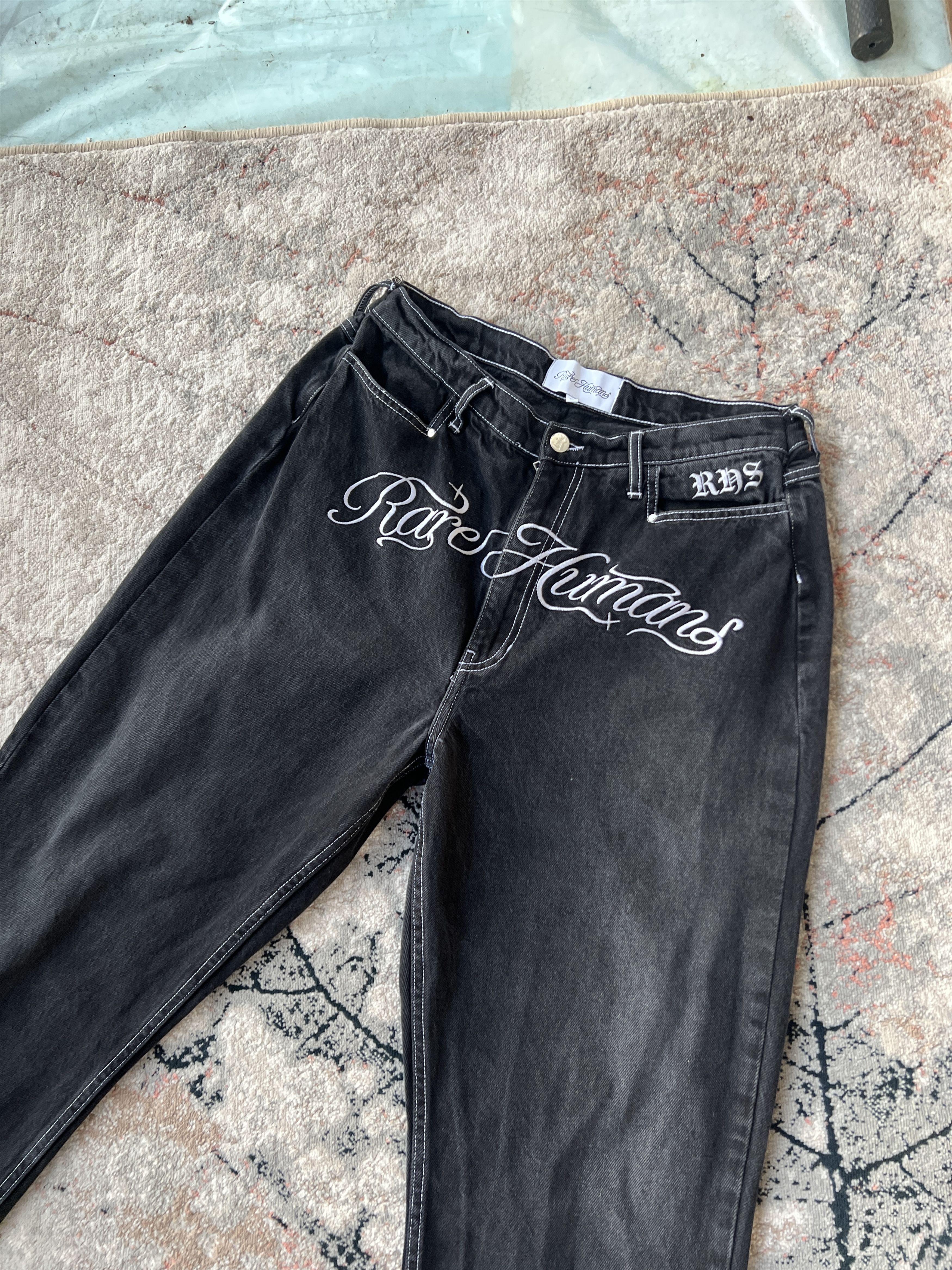 Japanese Brand Rare Humans Jeans Size US 36 / EU 52 - 2 Thumbnail