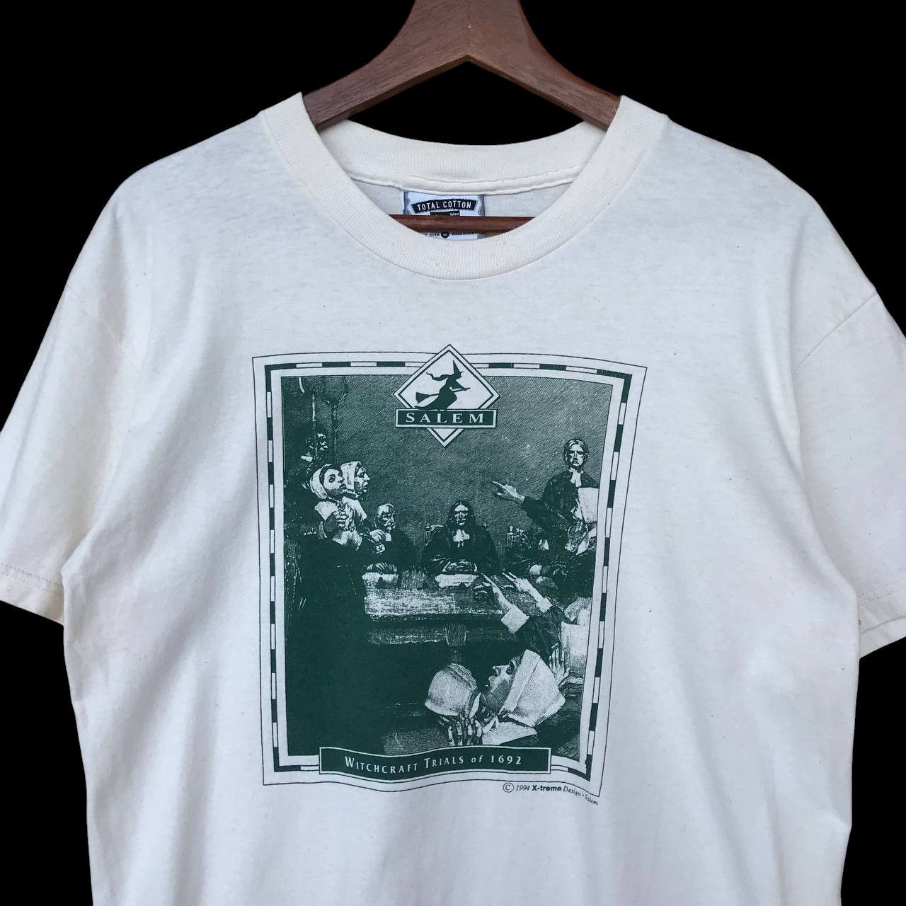 Salem Sportswear × Vintage RARE VINTAGE 1994 SALEM XTREME DESIGN WITCHCRAFT TRIALS Size US M / EU 48-50 / 2 - 3 Thumbnail