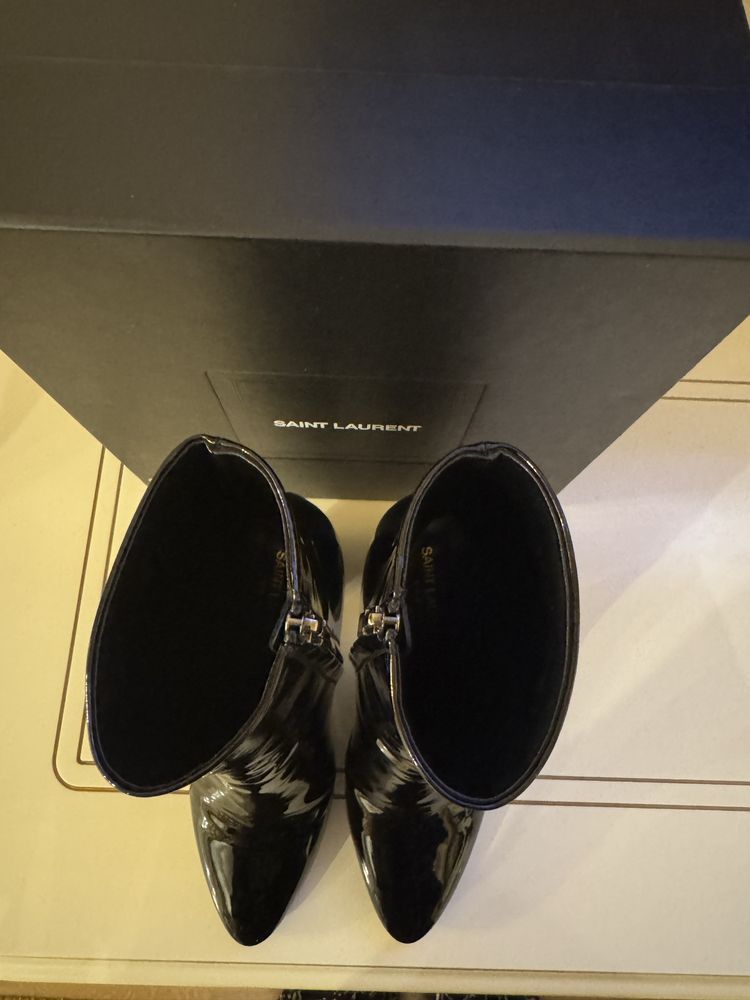 Saint Laurent Paris Saint Laurent Heels Boots Size US 8 / IT 38 - 4 Thumbnail