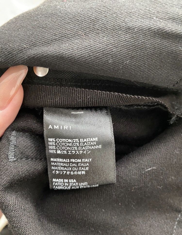 Amiri Amiri mx2 cashew washed black jeans Size US 30 / EU 46 - 5 Thumbnail