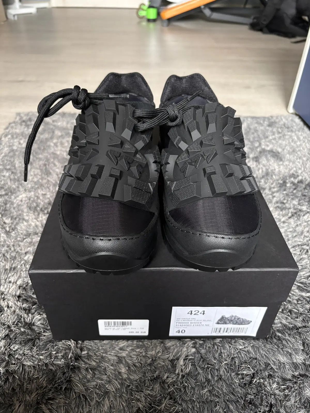 424 424 On Fairfax Car shoes/Ridged Texture Size US 7.5 / EU 40-41 - 4 Thumbnail