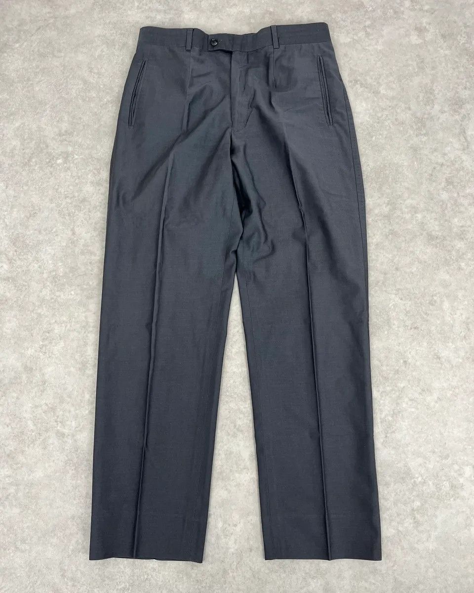 Dolce & Gabbana AW1995 Dolce & Gabbana Grey Wool Classy Tailoring Pants Size US 32 / EU 48 - 1 Thumbnail