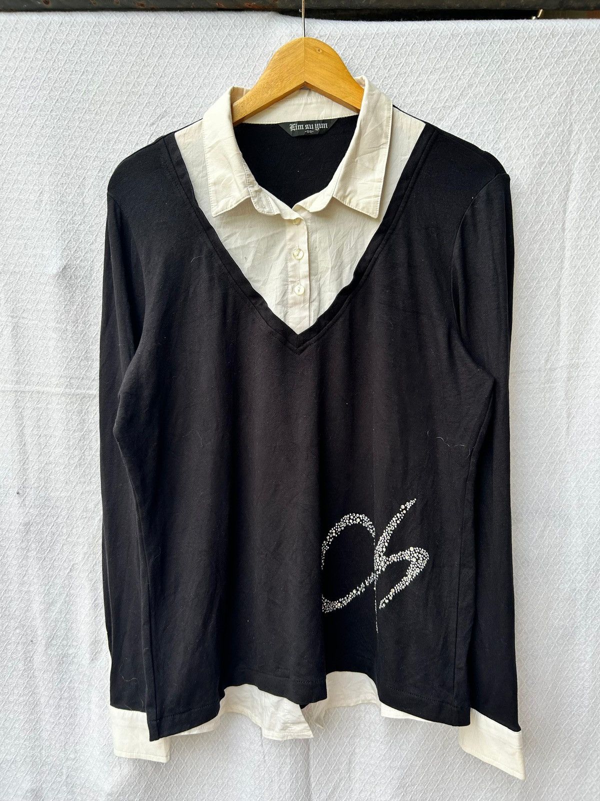 Double Layer Japanese Style Longsleeve