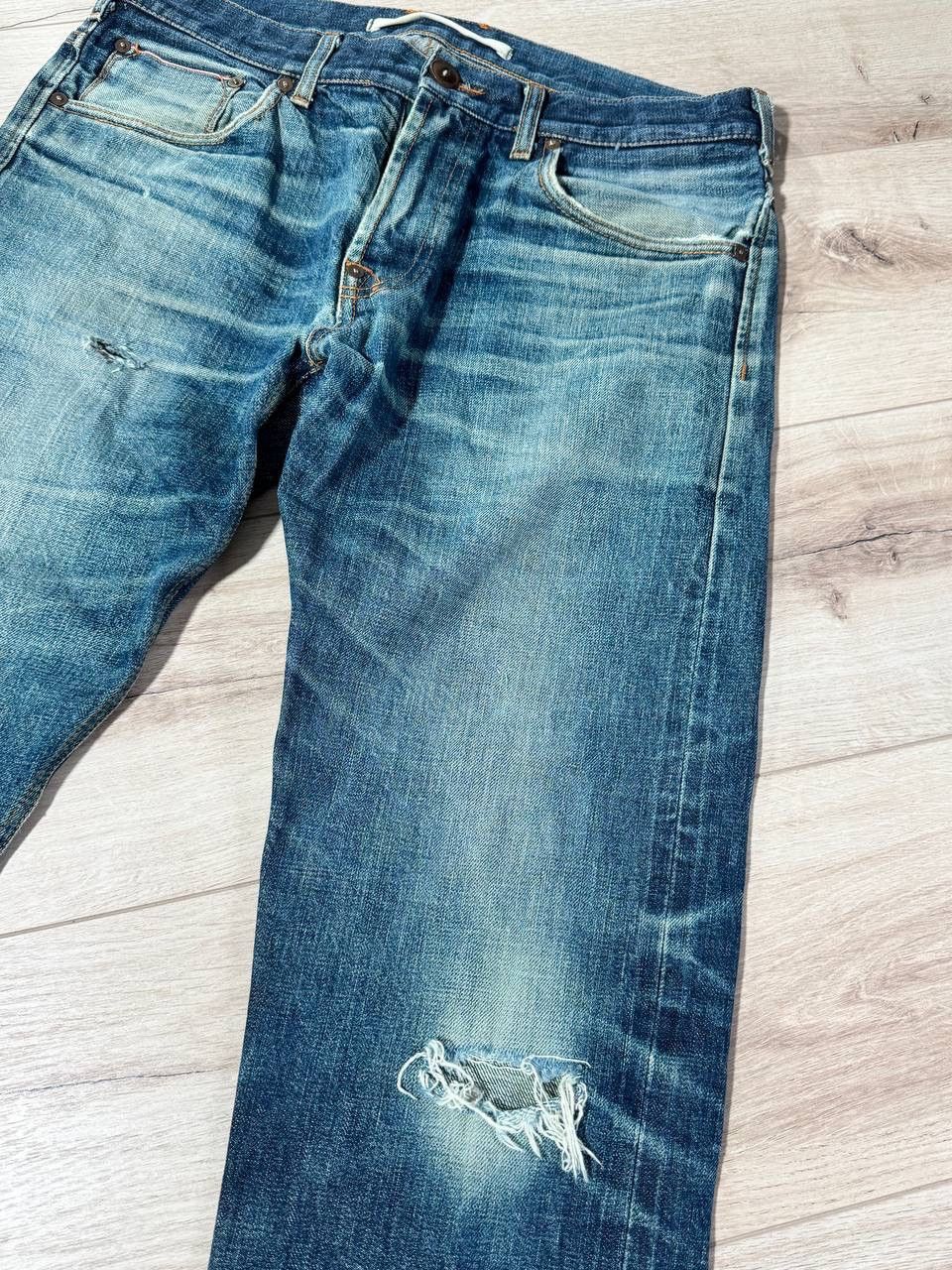 Scarti-Lab Scarti Lab Denim Jeans Size 33 Selvedge Japan Distressed Size US 33 - 8 Thumbnail