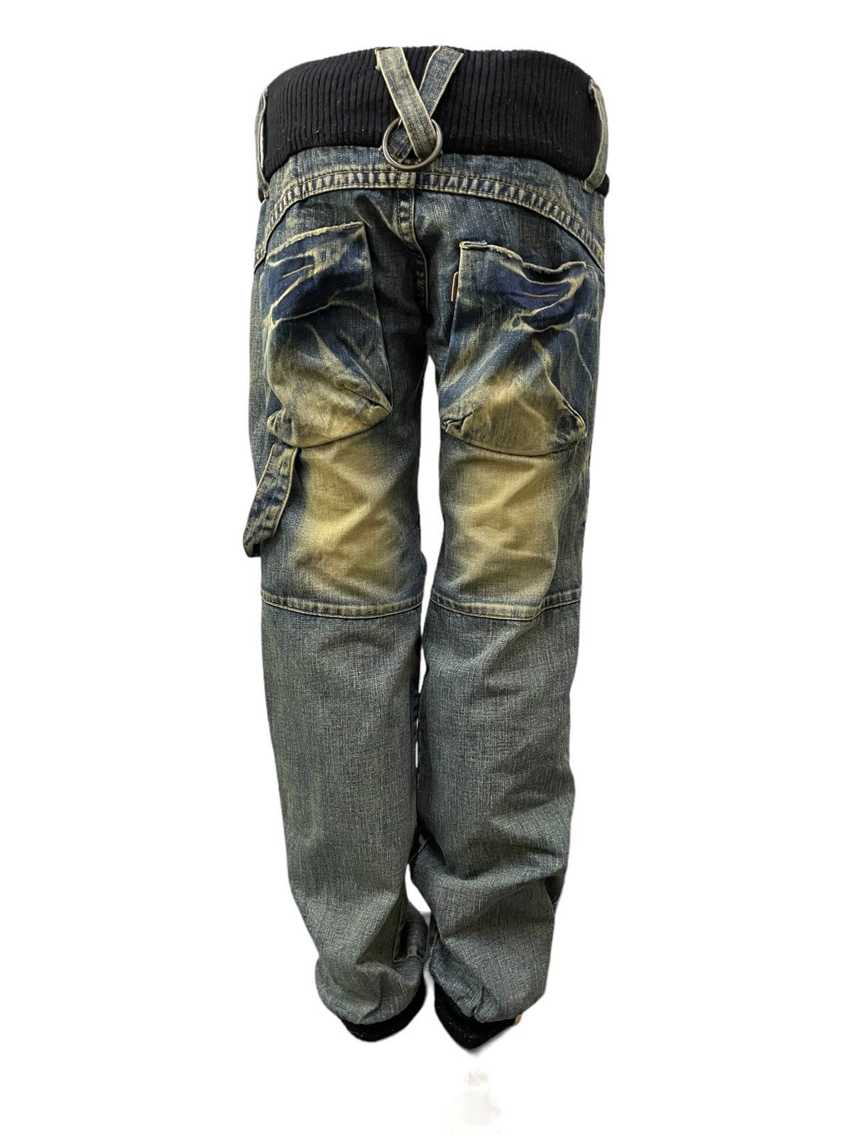 If Six Was Nine × Le Grande Bleu (L.G.B.) G.O.A LGB Junyawatanabe Style Tornado Carpenter Mud Jeans Size US 30 / EU 46 - 4 Thumbnail