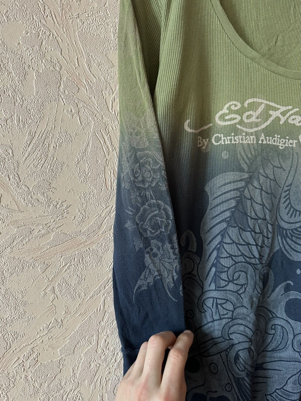 Ed Hardy Ed Hardy y2k USA Long Sleeve T Shirt Size L / US 10 / IT 46 - 3 Thumbnail
