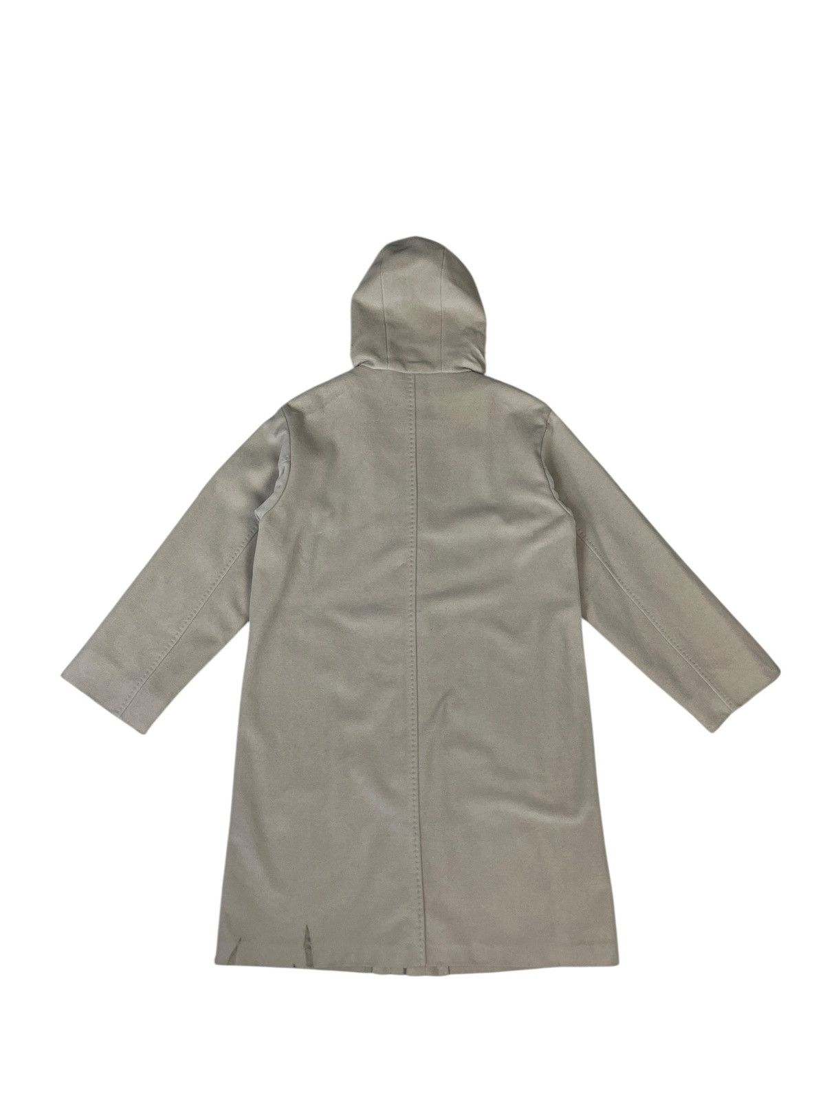 Max Mara S’ Max Mara Made in Italy Wool Zip Up Long Coat with Hood Size M / US 6-8 / IT 42-44 - 2 Thumbnail