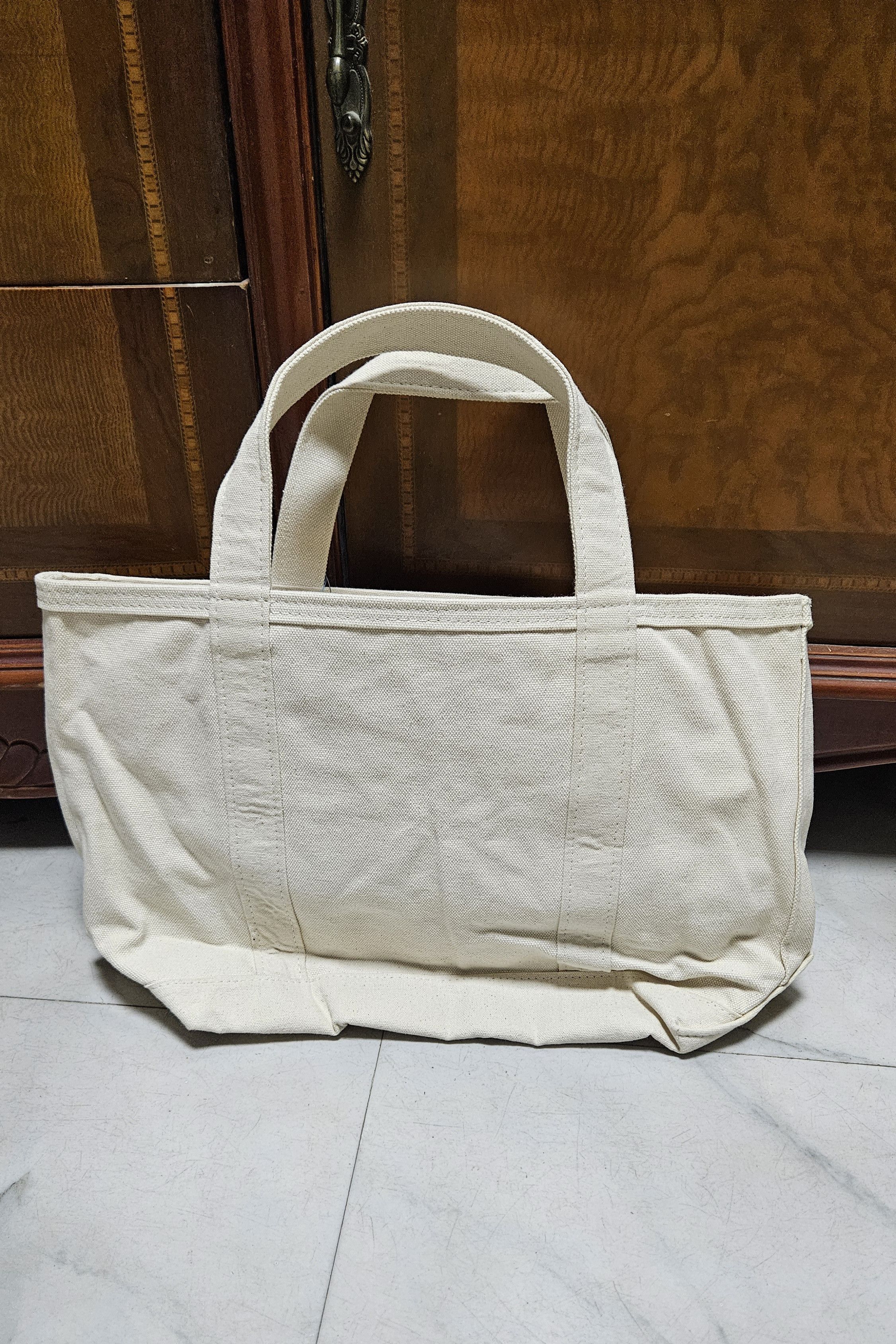 Polo Ralph Lauren NWOT Polo Ralph Lauren Coffee Canvas Tote Bag Neutral Size 26 - 3 Thumbnail