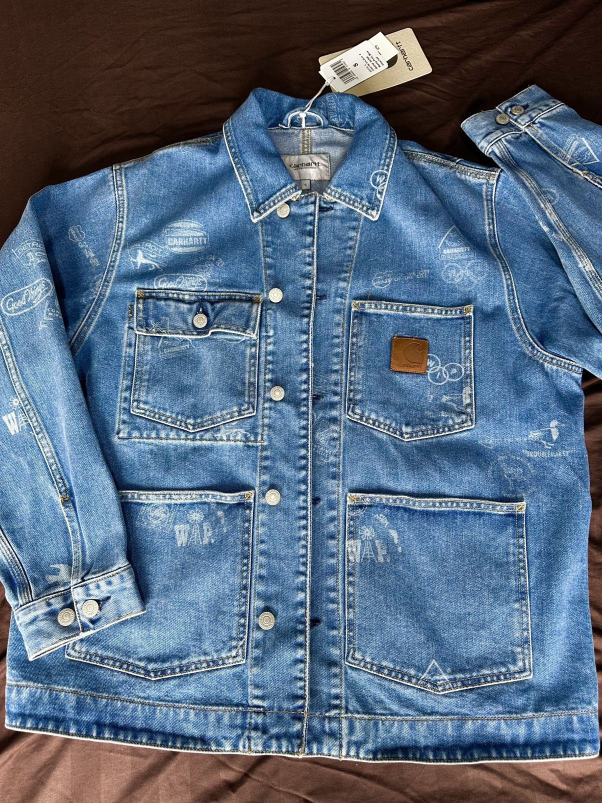 Carhartt × Carhartt Wip Carhartt WIP Stamp jacket Size US S / EU 44-46 / 1 - 3 Thumbnail