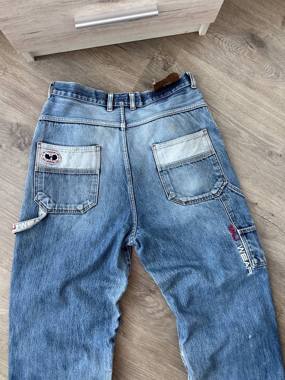 Japanese Brand × Vintage × Wu-Tang Clan Vintage Wu-Wear Denim Wu-Tang Baggy Japanese Pants Size US 32 / EU 48 - 17 Thumbnail