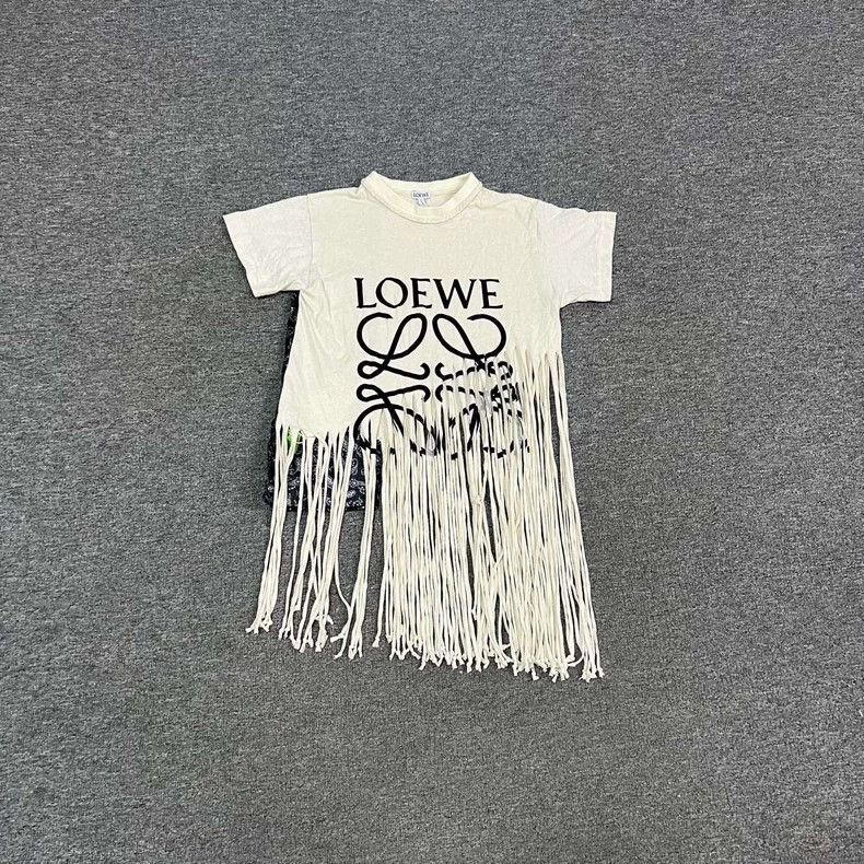 Loewe LOEWE Short sleeves with flowing folds Size S / US 4 / IT 40 - 1 Thumbnail
