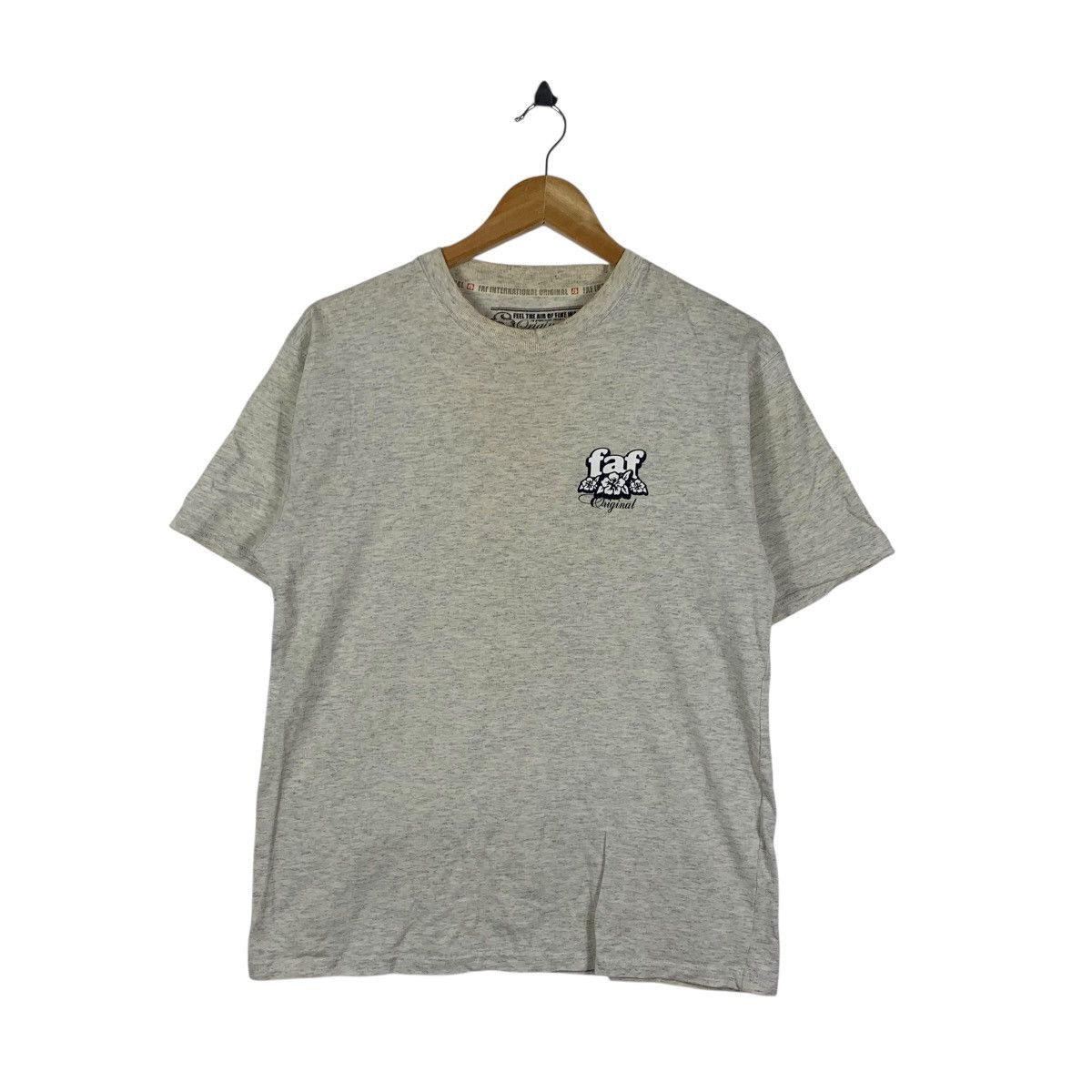 Vintage Vintage FAF FEEL THE AIR Fine Wave Surf Tee Shirt Top Size US M / EU 48-50 / 2 - 5 Thumbnail