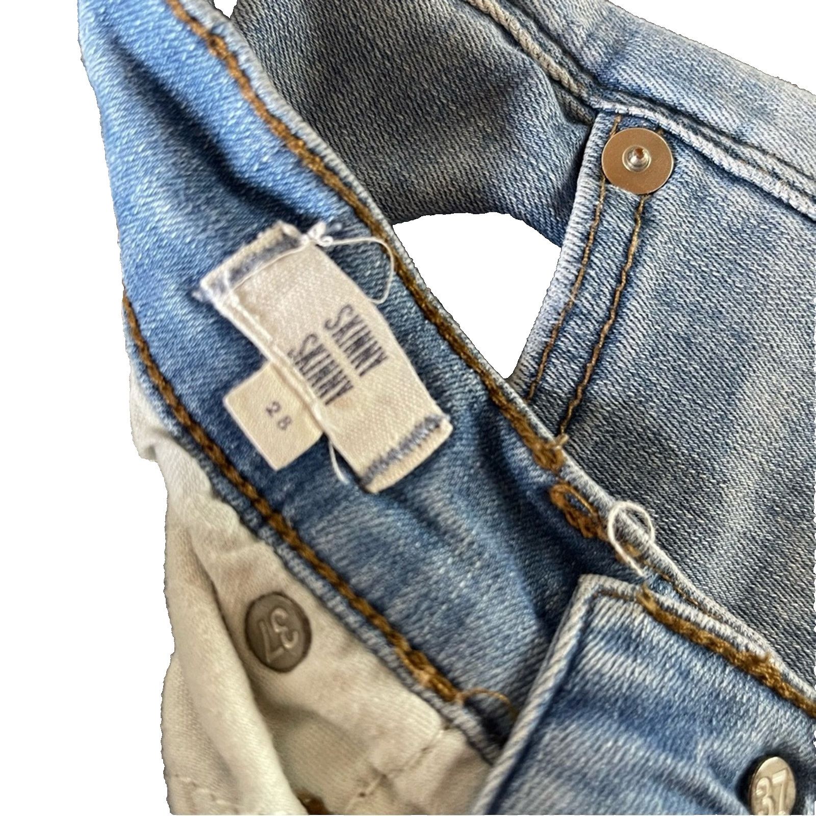 Madewell Madewell Skinny Skinny Heathfield High Rise Jeans Size 28 Size 28" / US 6 / IT 42 - 3 Thumbnail