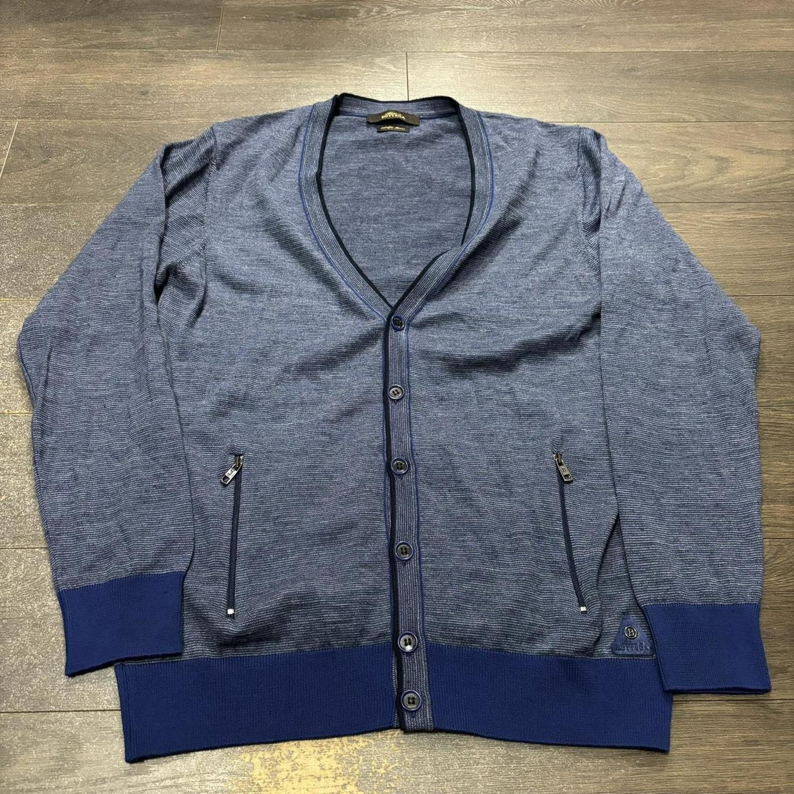 contogiano in bottega extrafine murino cardigan S