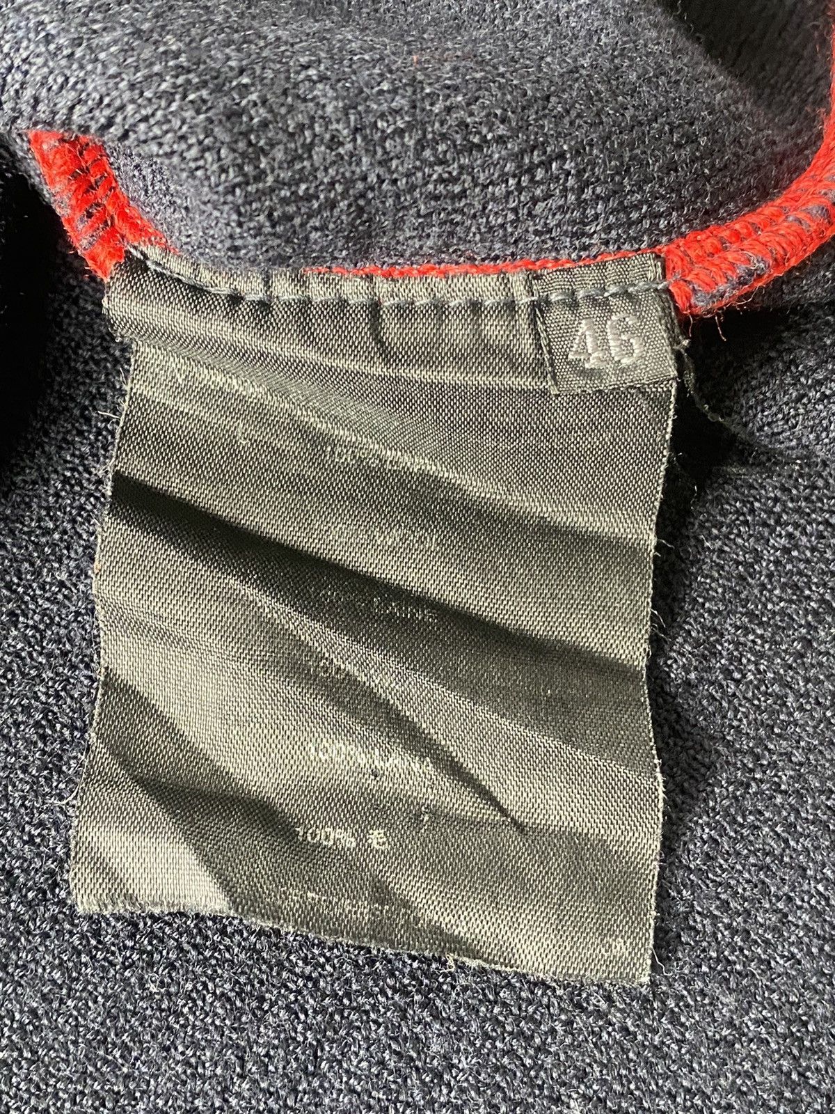 Prada Prada Navy Blue Wool Sweater Red Tab Size US M / EU 48-50 / 2 - 10 Thumbnail