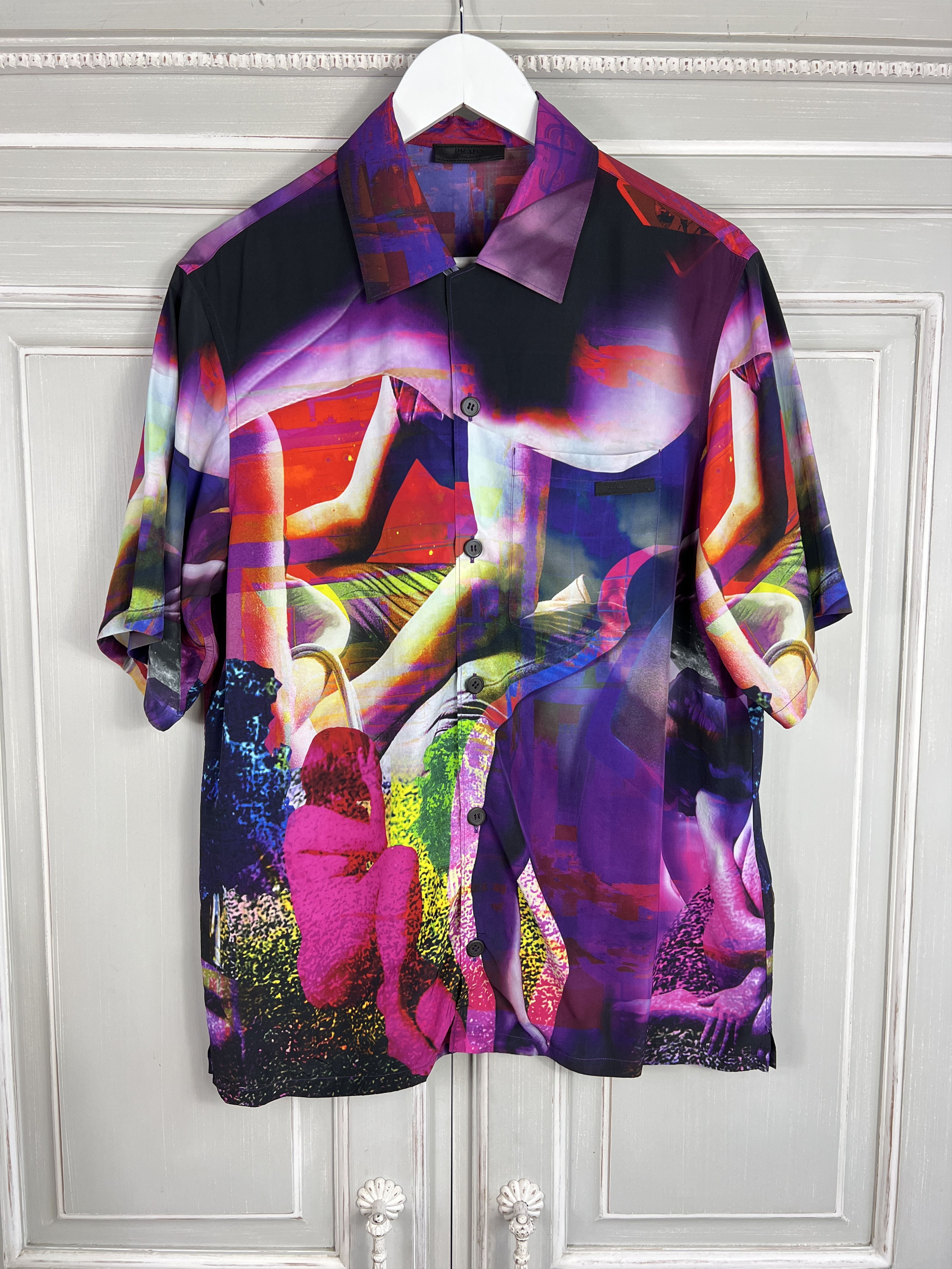 prada button up shirt