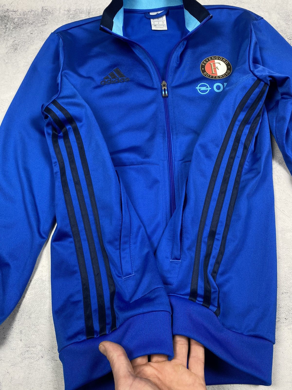 Adidas Adidas Feyenoord Track Jacket Full Zip Bomber Mens Size US M / EU 48-50 / 2 - 10 Thumbnail