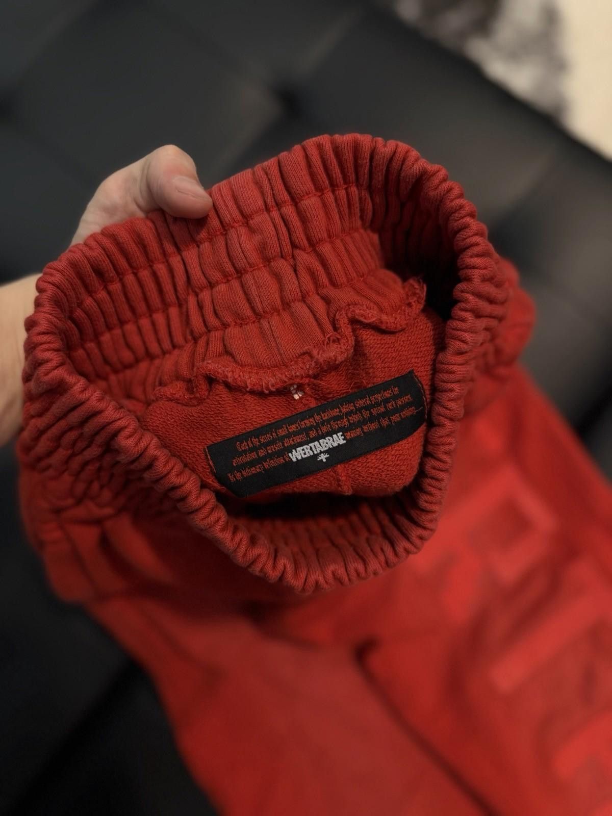 Vertabrae Vertebrae Red Sweatpants Adult Size Small 100% Authentic Size US 30 / EU 46 - 10 Thumbnail