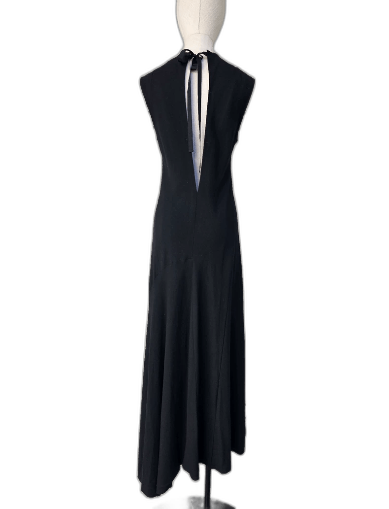 Ann Demeulemeester Silk Wool Blend Dress