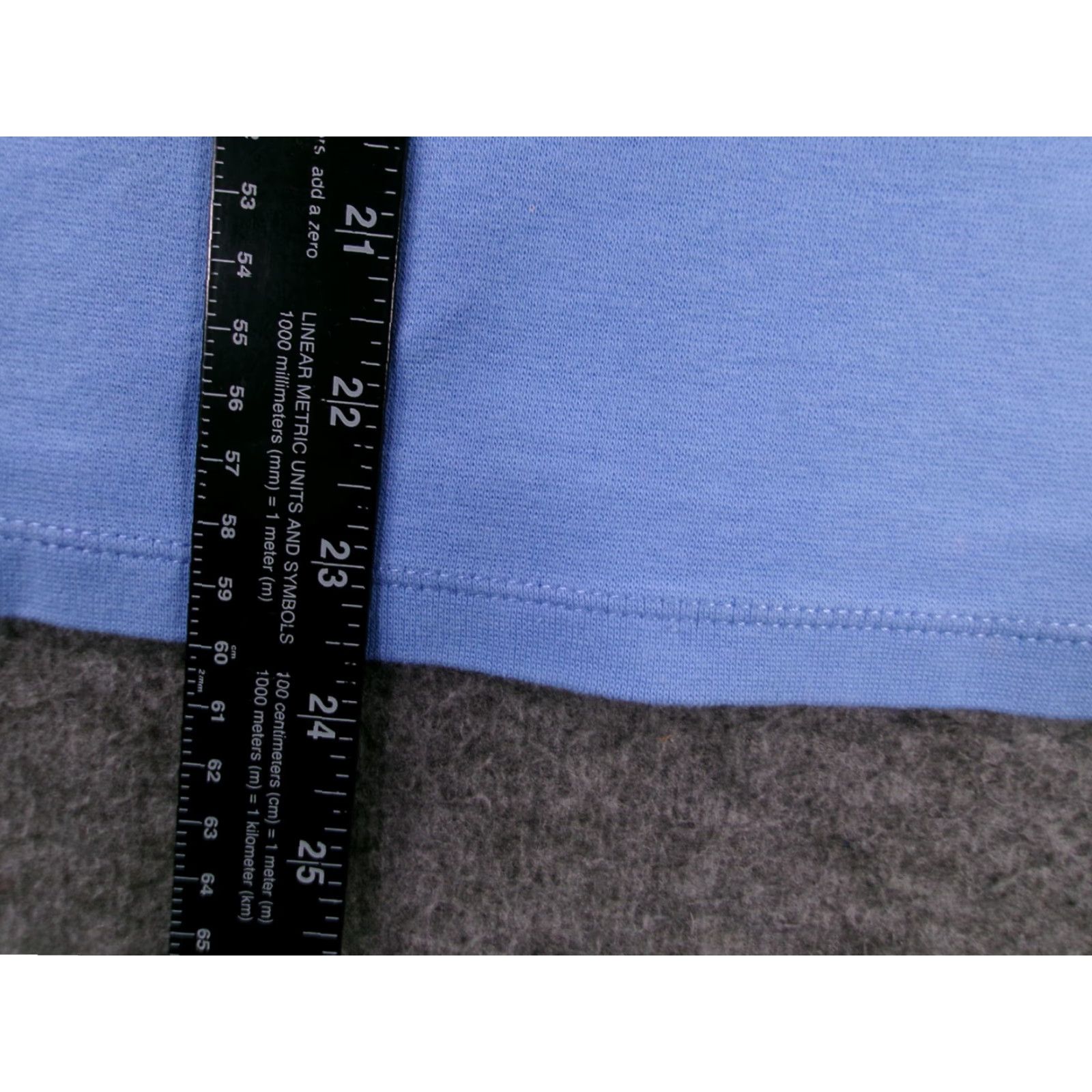 Croft & Barrow VINTAGE Croft & Barrow Top Women L Blue Base Layer Capsule Everyday Basic Short Sleeve Size L / US 10 / IT 46 - 5 Thumbnail