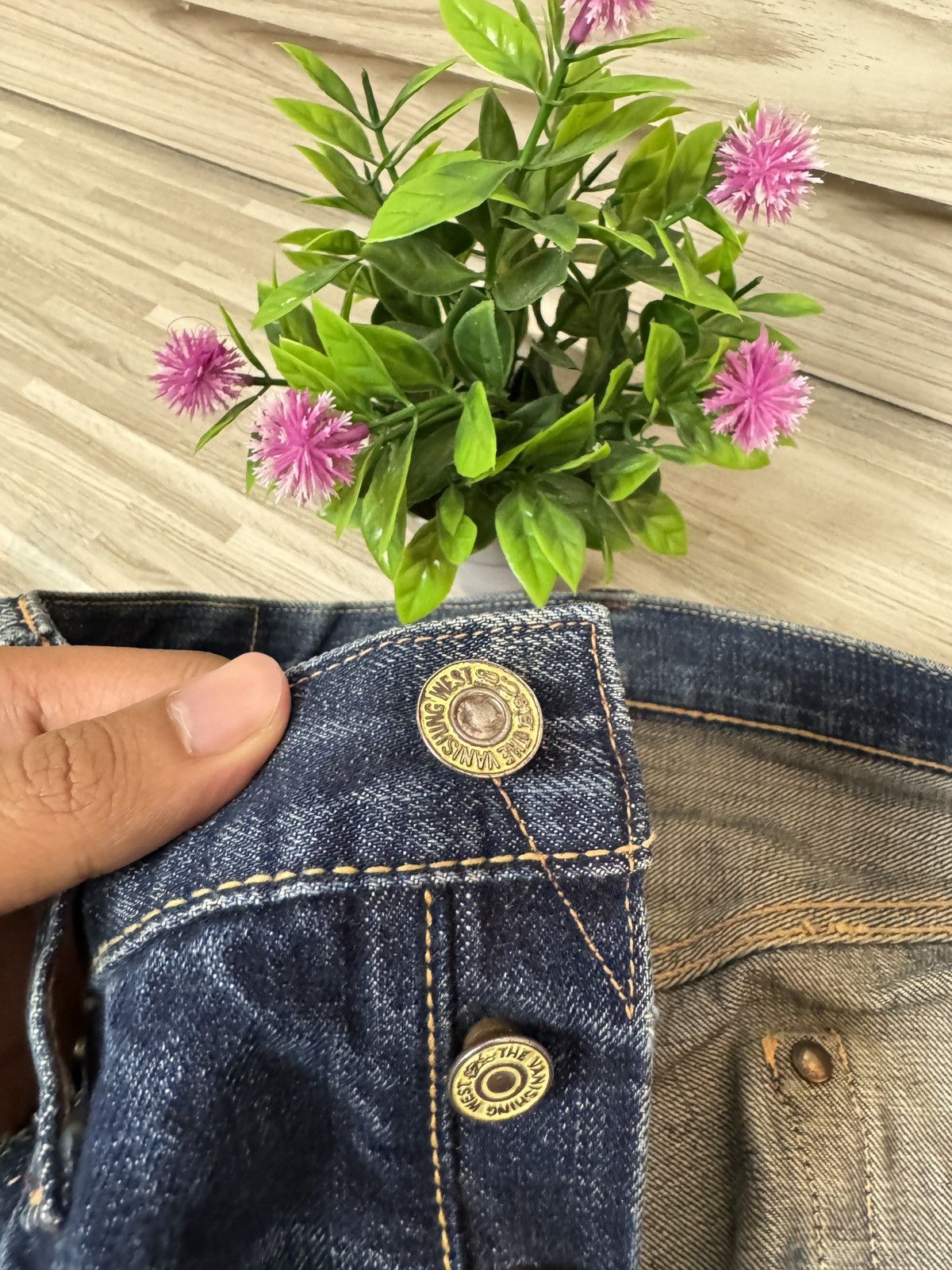 Freewheelers Vintage "Vanishing West" 601XX 1951 Selvedge Denim Size US 30 / EU 46 - 5 Thumbnail