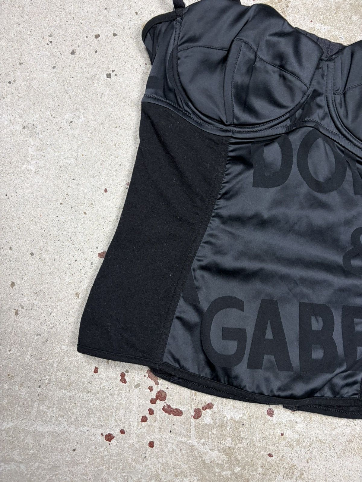 Dolce & Gabbana Vintage Dolce & Gabbana Underwear Black Corset Bustier Size M / US 6-8 / IT 42-44 - 3 Thumbnail