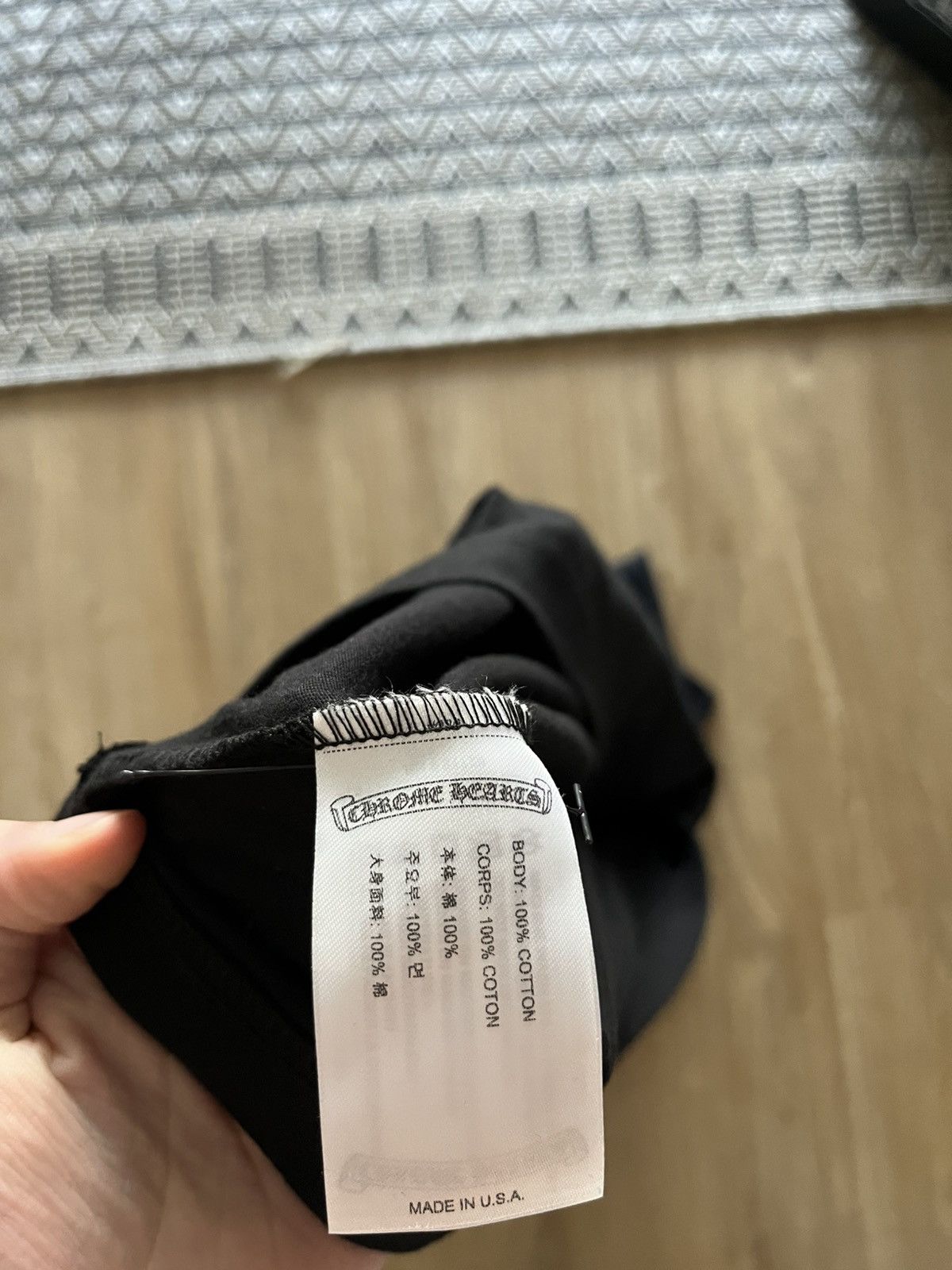 Chrome Hearts Chrome hearts long sleeve neck logo brand new full set Size US L / EU 52-54 / 3 - 5 Thumbnail