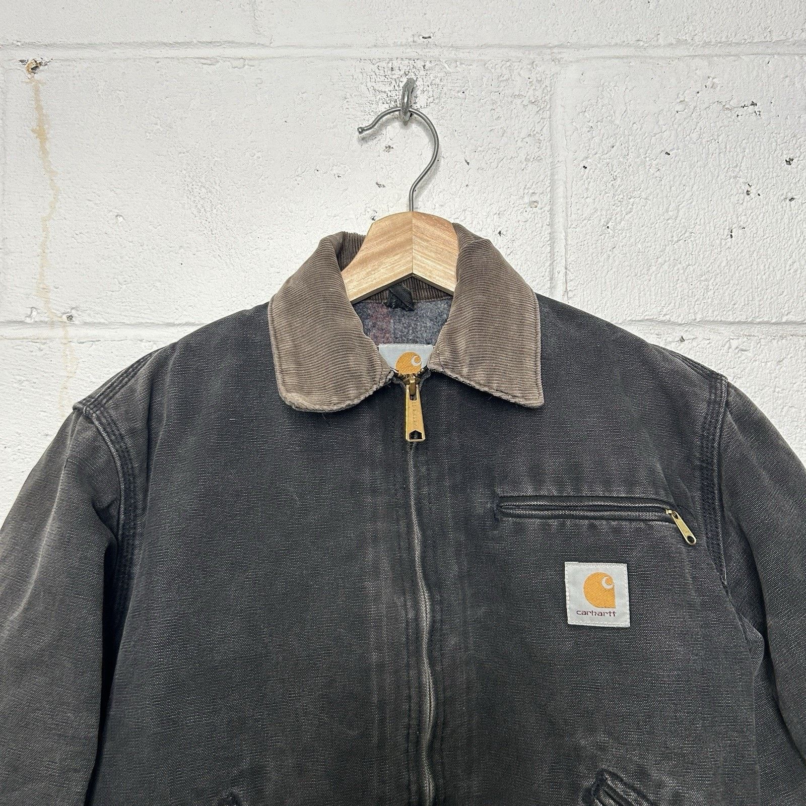 Carhartt Vintage Carhartt Blanket-Lined Detroit Jacket “Black” J01 Size US S / EU 44-46 / 1 - 3 Thumbnail