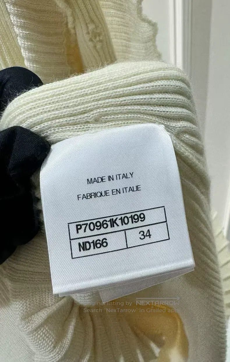 Chanel Chanel High-end handicraft workshop series beige elastic k Size XXS / US 00 / IT 34 - 7 Thumbnail
