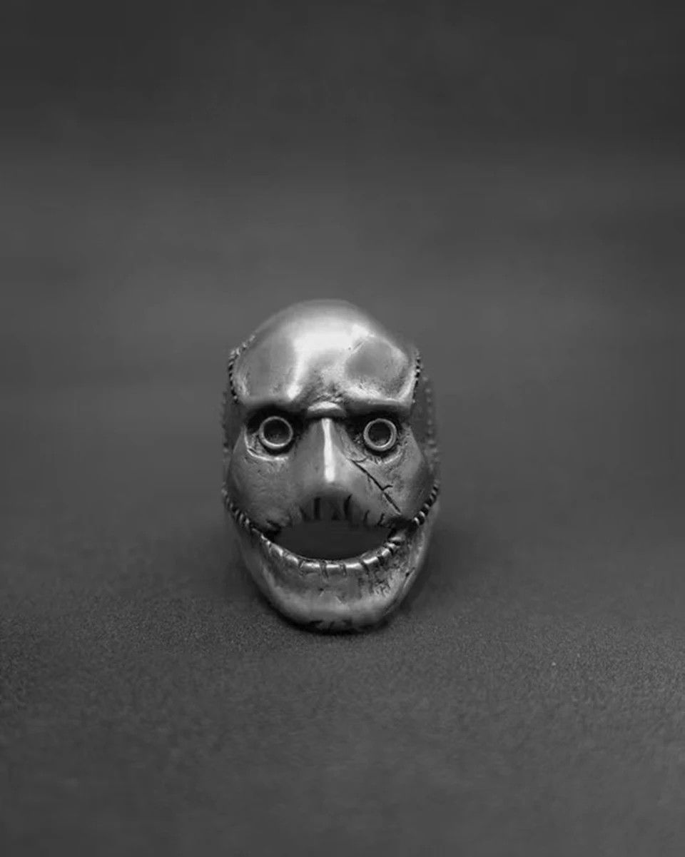 Jewelry × Vintage SIZE 10 316L Stainless Steel Punk Jim Root Ring Size ONE SIZE - 1 Thumbnail