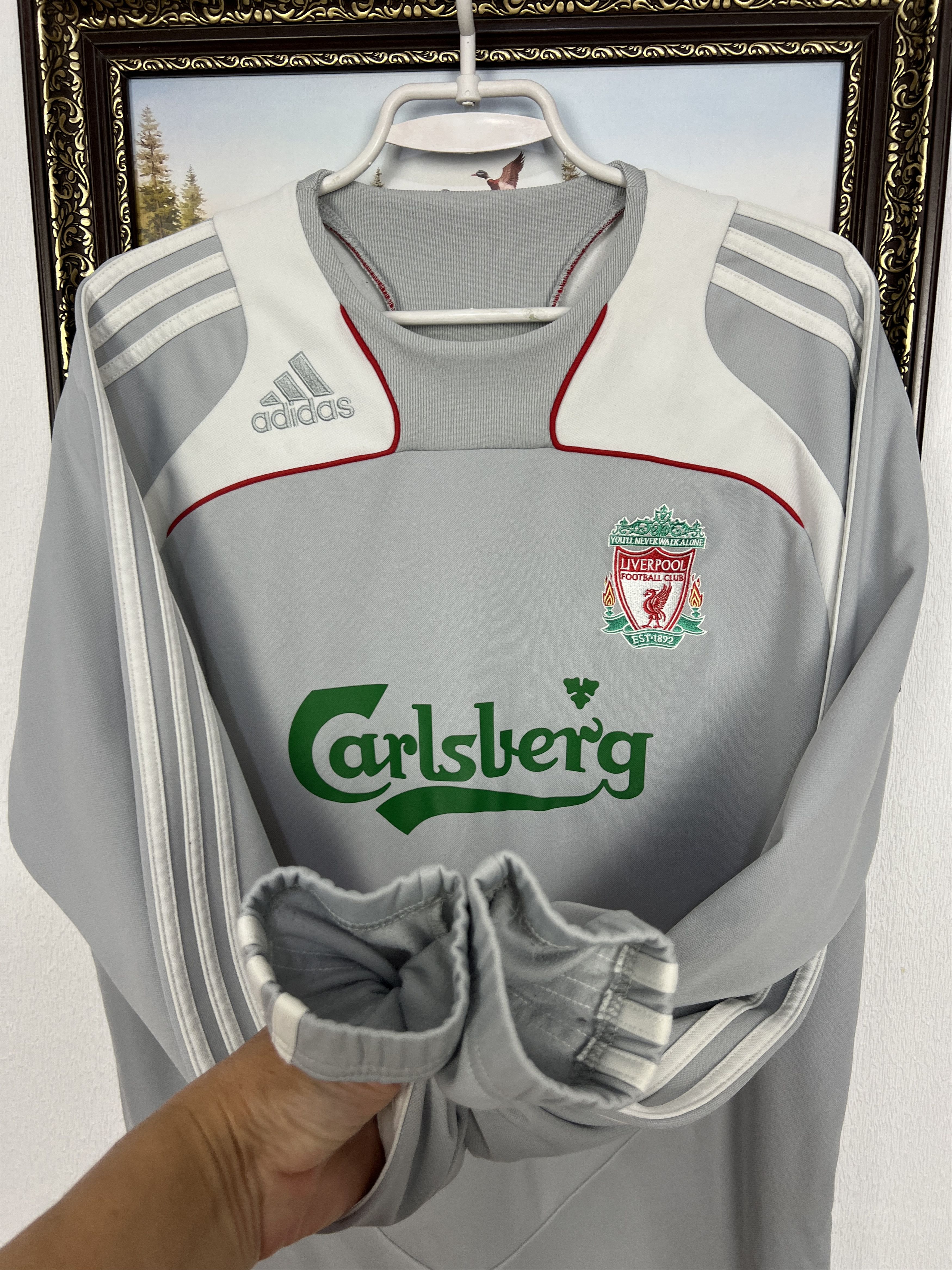 Adidas Vintage Adidas Liverpool Football Sweatshirt Soccer Crewneck Size US M / EU 48-50 / 2 - 5 Thumbnail